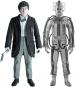 2nd Doctor and Cyberman (B/W)