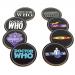 Doctor Who Logo Coasters Set of 8