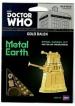 Gold Dalek Metal Construction Kit