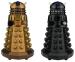 Doctor Who Assault Dalek + Dalek Sec Portable BluetoothÂ® Speaker Combo LED's and Sound Effects