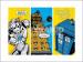 Cyberman / Dalek / TARDIS Comic Sections Poster