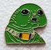 Slitheen Enamel Pin Badge