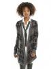 Black and Grey Girls Flyaway Cardigan