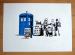 Dalek and Star Wars Convention Screen Print