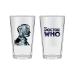 2nd Doctor Pint Glasses (Set of Two)