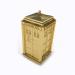 Miniature Gold-Plated TARDIS