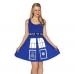 TARDIS A Line Dress
