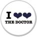 I Heart Heart The Doctor Badge