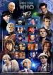 11 Doctors Signed Print with Stamps
