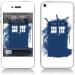 iPhone 4 Skin: TARDIS Water Colour